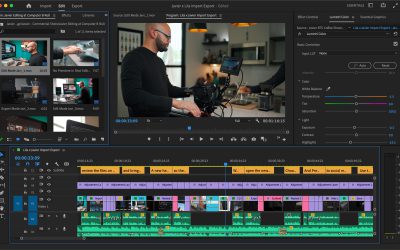 تدوین و تولید محتوا با نرم افزارهای پریمیر Film Editor Software – Premiere     